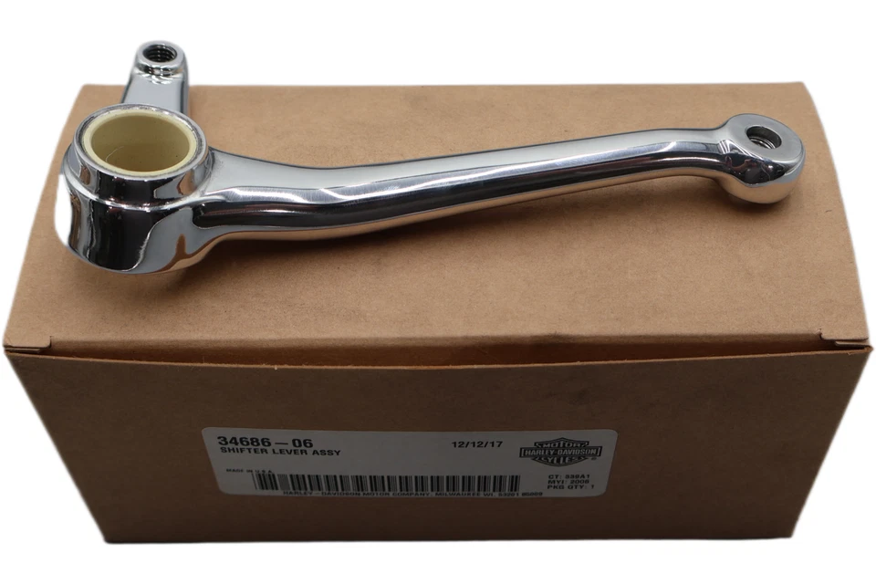 34686-06 NUEVO FABRICANTE DE EQUIPOS ORIGINALES 2006-2008 HARLEY-DAVIDSON VRSC VROD palanca de cambios Foto 1 de 4