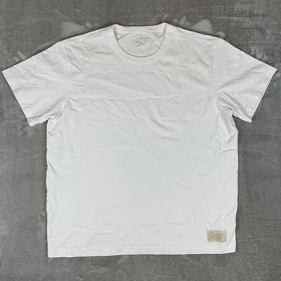 American Giant Everest Tee T-Shirt Mens Large White Heavy Thick $80 USA New NWOT - Image 1 of 4