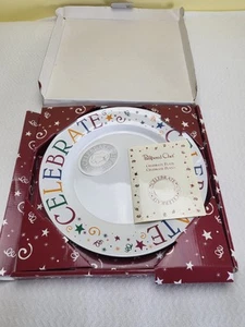 Pampered Chef CELEBRATE Dinner plate 11 1/8" #2825 NEW in BOX! - Picture 1 of 9
