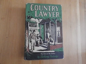 1939 Bellamy Partridge COUNTRY LAWYER Hardcover DJ Phelps NY Portrait Memoir - Bild 1 von 14