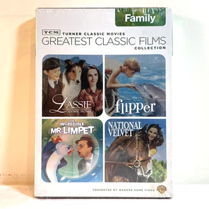 TCM GREATEST CLASSIC FILMS COLLECTION: FAMILY (DVD) 4 Film - Adventure Drama NEW - Picture 1 of 5