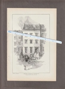 1903 THEODORE ROOSEVELT GEBURTSORT Zeitschrift DRUCKSEITE ~ J. CONACHER Artwork - Bild 1 von 2