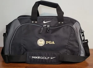 Nike PGA Golf Seesack Caddy Bag schwarz mit Schultergurt sehr gepflegt 20"x12" - Bild 1 von 6