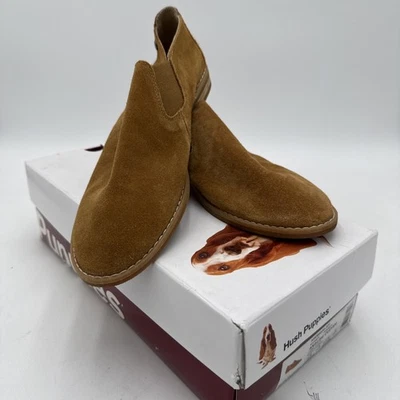 Hush Puppies Loafer Brown Suede Shoes Womens Size 9.5 Analise Clever New - Image 1 of 4