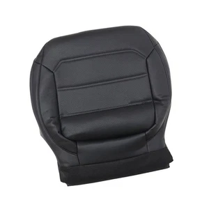 Front Driver/Passenger Bottom Leather Seat Cover Black For VW Passat 2012-2020 - Picture 1 of 8