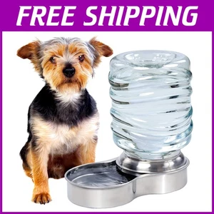 Pet Water Dispenser with 3L Capacity - Automatic & Easy to Clean Stainless Steel - Picture 1 of 10