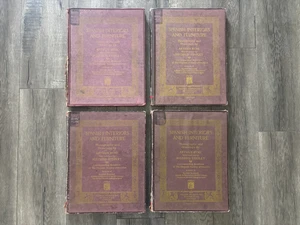 1921 Antique Books Spanish Interiors and Furniture William Helburn New York 1-4 - Bild 1 von 23