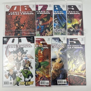 DC Count Down To Final Crisis 1-9 Missing 3 - Good Condition Lot - Picture 1 of 23