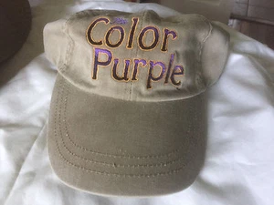THE COLOR PURPLE original 2005 Broadway Show Cap Hat New! Never Worn! not movie - Picture 1 of 6