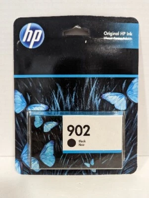 Genuine HP 902 Black Noir Original Ink Cartridge 08/2022 NOS - Imagem 1 de 4