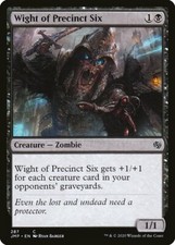 MTG Jumpstart C Wight of Precinct Six #287 PLAYSET x4 4x