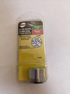 Aireador de grifo Danco doble rosca extra ahorro de agua cromado 10485 - Imagen 1 de 2