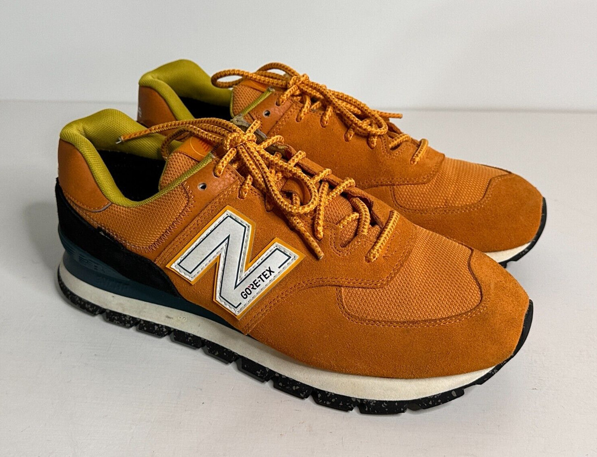 new balance golf - orange@ New Balance Unisex's 574 Infield Clay/Sea Salt