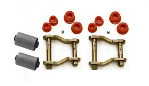 FOR TOYOTA HI-LUX KUN26 1KDFTV 3.0TD REAR LH & RH SHACKLE & BUSHES 06>ON - Picture 1 of 1