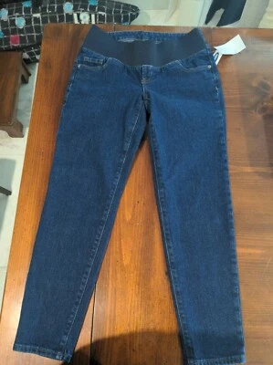 Old Navy Maternity size2 NWT Jeans Dark Wash Stretch Womens Pants - Image 1 of 4
