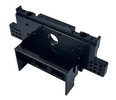 Aluminum Rear Bulkhead Black For Team Associated RC10 RC10T Dhawk Racing - Image 1 of 3