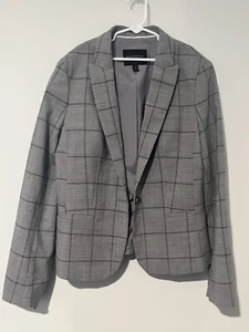 Banana Republic Kids Blazer SIZE 4 Petite GRAY PATTERN - Picture 1 of 2