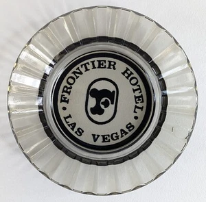 🎰 Bandeja de cenizas Frontier Hotel, cenicero vintage de Las Vegas Nevada - Paquete de ratas - Imagen 1 de 3
