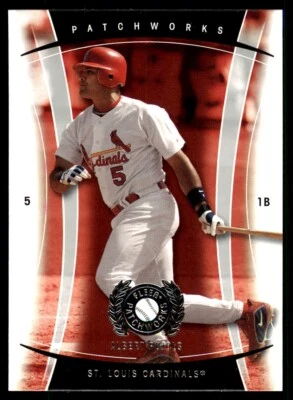 2005 Fleer Patchworks #49 Albert Pujols - Image 1 of 2