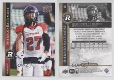2021 Upper Deck CFL Gold /50 Sherrod Baltimore #95