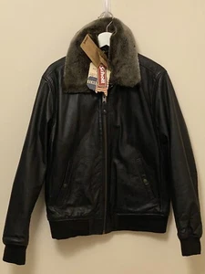 Schott N.Y.C LC930D Flight Jacket | Cowhide Leather | Brown | Size XL | BNWT - Picture 1 of 12