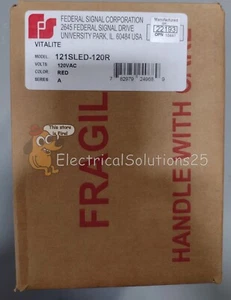 Neu Vitalite 121SLED-120R 120VAC rotierende LED Warnleuchte - kostenloser Versand - Bild 1 von 2