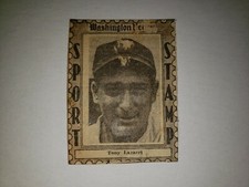 Tony Lazzeri Yankees 1936 Washington Herald Sport Stamp VERY RARE!!!