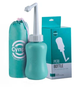 Botella pulverizadora de bidé portátil Cynpel Peri con bolsa de viaje impermeable 450 ml - Imagen 1 de 8