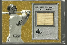 Robin Yount 2001 Upper deck SP Legendary Cuts Bat Relic Card B-RY Brewers HOF