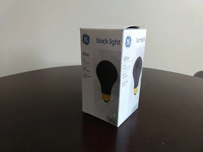 GE 60W Black Light Bulb A19 - Image 1 of 4
