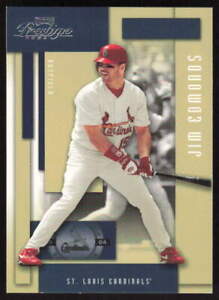 2004 Playoff Prestige   Jim Edmonds #154 St. Louis Cardinals