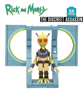 Micro Juego de Construcción Rick and Morty THE DISCREET ASSASSIN 54 piezas - Imagen 1 de 7