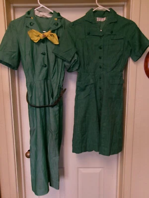 复古 50 年代 GSA 女子 SCOUTS 批量 UNIFORM LEADER & CADETTE PINS 书 SOCKS SCARF SCOUT — 第 1/4 张图片