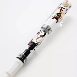 TWSBI ECO × BUNGUBOX Wajima Maki-e Fountain Pen Japanese Festivals Stub1.1 Nib - Picture 1 of 7