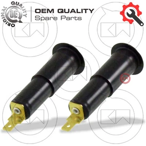 VESPA PX 125 150 200 COPPIA BOCCOLE CONTATTO PERNO SPECIFICO PIAGGIO PER COFANO - Imagen 1 de 2