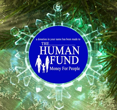 Seinfeld George Costanza El Fondo Humano Mordaza Árbol de Navidad Adorno Foto 1 de 4