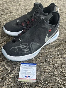 Paul George Signed Autographed Nike PG4 Shoe Psa/Dna Coa Los Angeles Clippers - Picture 1 of 4