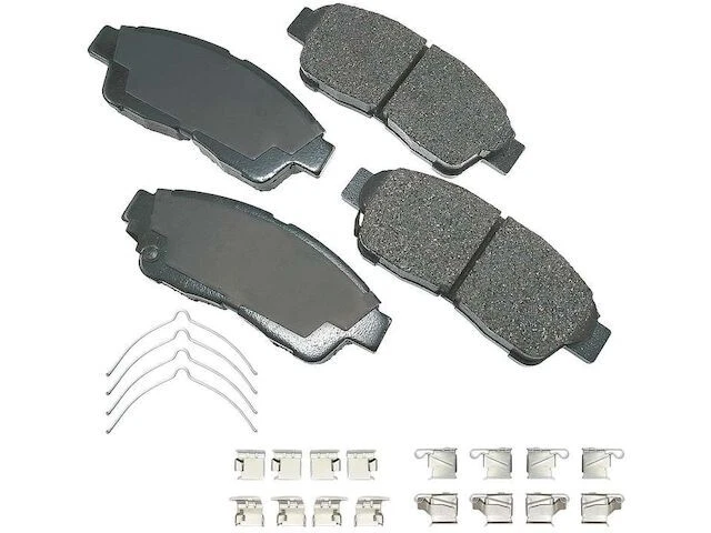 Juego de pastillas de freno delanteras para Toyota RAV4 1996-2002 Akebono 28324TRJX 1997 1998 1999 Foto 1 de 2