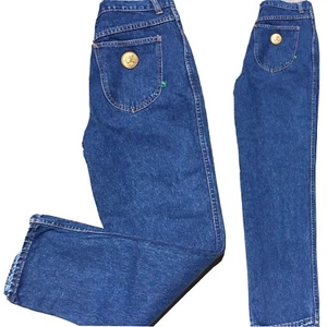 Vintage Puma Jeans Sz UK 34 EUROPE 50 (32" Waist) 80s 90s 1980s 1990s - Picture 1 of 12