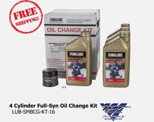 Yamaha 4 Cyl Full Syn Snowmobile Oil Change Kit 0W40 Apex Attak RX1 RX Warrior - Picture 1 of 1
