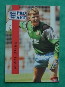 1990-91 PRO SET NIGEL SPINK - ASTON VILLA No 15 - Picture 1 of 1