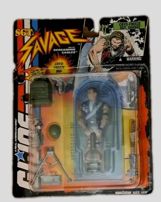 Hasbro - G.I.Joe - Sgt. Savage and his Screaming Eagles - Cryo Freeze Sgt. Savage Foto 1 de 2
