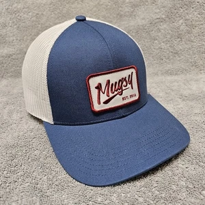 MUGSY Jeans Clothing Hat Truckers Cap OSFM Snapback Blue Baseball Cap Mesh - Picture 1 of 19