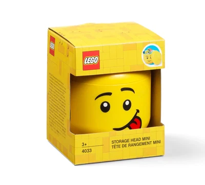 Cabezal de almacenamiento LEGO - Mini (tontería) - Divertida solución de almacenamiento para amantes de LEGO Foto 1 de 3