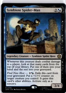 Symbiote Spider-Man R Marvel's Spider-Man 156 Magic The Gathering - Picture 1 of 2