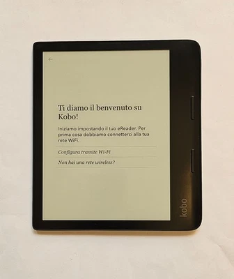 Kobo Sage lettore e-book memoria 32 GB Touch screen Nero con Wi-Fi - usato - Immagine 1 di 4