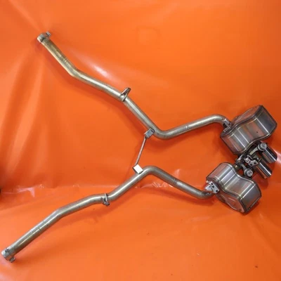 MASERATI GHIBLI MUFFLER EXHAUST LEFT RIGHT 2018 2019 2020 2021 2022 670160254 - Image 1 of 4