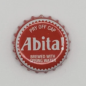 Bottle Cap Crown Red & White Abita Brewing Company Springs LA Beer Brewery - Picture 1 of 2