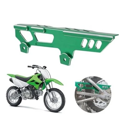 Motorcycle Chain Guard Guide Rear Sprocket Covers CNC for KLX 110 110L green - Image 1 of 4