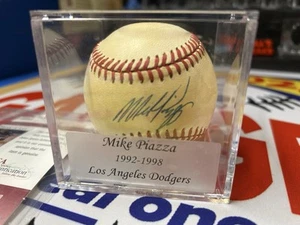 Mike Piazza Signed Baseball COA JSA - Picture 1 of 3
